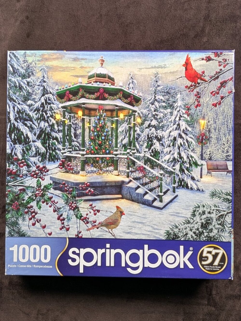 Springbok Holiday Gazebo — 1000 Pieces